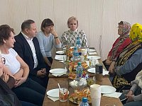 Встреча с мамами участников  специальной военной операции