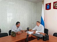Глава района провел очередной прием  участников СВО  и членов их семей