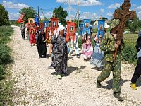 Крестный ход прошел через Воскресенский район