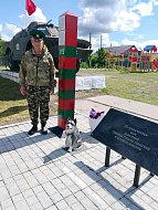 Традиционная встреча: они несли службу на границе
