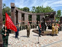 В Парке Победы увековечили имена погибших участников СВО