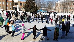 В селах Воскресенского района прошли веселые  праздничные мероприятия, посвященные Масленице