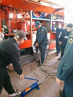 Экскурсия в пожарную часть:  знакомство с профессией пожарного