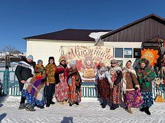 В селах Воскресенского района прошли веселые  праздничные мероприятия, посвященные Масленице